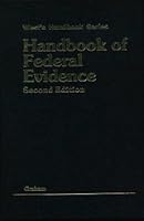 Handbook of federal evidence 0314812180 Book Cover