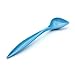 Super Design 3PCS Can Covers Scoop Packaging,BPA Free Silicone Can Cover for Multiple Sizes with Melamine Food Scoop,for Dog and Cat, Small Scoop, Blue