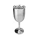 Insulated Wine Glass Tumbler with Lid - Stainless Steel - 12oz - Unbreakable Insulated Wine Glasses