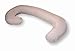 New Microfiber Zippered Replacement Maternity Body Pillow Cover (Grey)