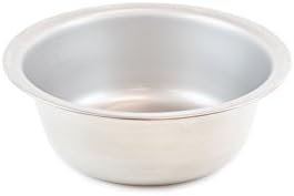 Medegen Medical 87300 Operating Room Round Ring Basin, 5 quart Capacity, Stainless Steel (Pack of 6)
