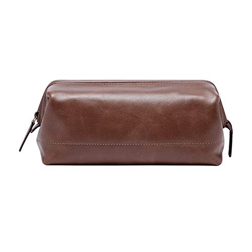 Fossil Toiletry Bag. Fossil Men's Framed Shave Kit Cognac Accessory