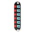 Corning LANscape CCH Patch Panel with 6 LC Duplex 10Gig Aqua OM3/OM4 Multimode 50 Adapters (Ceramic Insert) CCH-CP12-E4