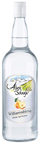 Alpenschnaps Williamsbirne | Milde Spirirtuose | 1l. Flasche