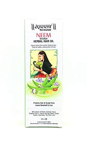 Hesh Herbal Ancient Formulae Neem Herbal Hair Oil 7Floz