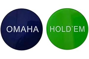 The Poker Store Omaha Holdem Poker Button 3 Inch
