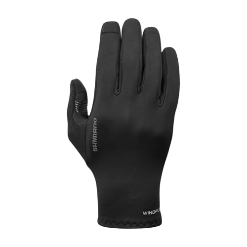 SHIMANO Gants unisex SHIMANO Windflex Race, couleur noir, S