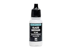 Vallejo Acrylic Paint, Glaze Medium, 0.57 Fl Oz