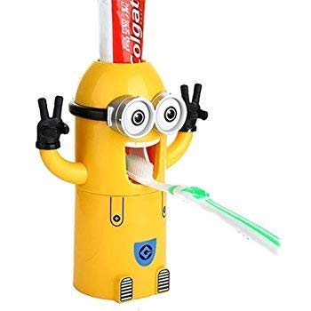 Hot Minions Toothbrush Holder Automatic Toothpaste Minion