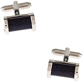 Galaxy Barrel Cobalt Metal Cufflinks