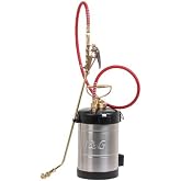 B&amp;G Primeline 1 Gallon Stainless Sprayer (N124-S-18), 4-Way MultiJet Tip | 4-Way Adjustable Tip (2 Pin, 2 Fan), Extenda-Ban Valve, 18" Brass Extension, Field Repairable, Indoor &amp; Outdoor Pest Control