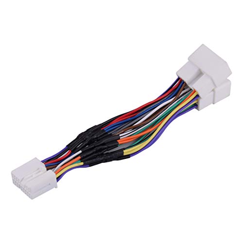 beler AUX CD Changer Navigation XM Radio iPod Adapter Y Cable Splitter Fit For Honda Accord Civic