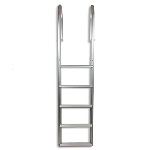 RecPro-Marine-ADL-A5W-5-STEP-STATIONARY-STRAIGHT-DOCK-BOAT-LADDER-20-WIDE-500-LB-CAPACITY