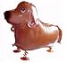 Actopus 6pcs Pet Dog Balloons Walking Animal for Puppy Kids Birthday Party Supplies