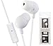 JVC HA-FR37-W Marshmallow Earbuds with Mic, White