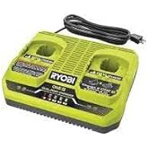 RYOBI ONEAND 18V Dual-Port SIMULTANEOUS Charger PCG005