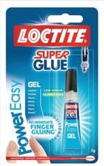 LoctiteSuper Glue Power Easy Repositionable Gel Tube 3g Ref 1550219