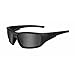 Wiley X Censor Polarized Sunglasses, Safety Glasses for Men and Women, UV Eye Protection for Shooting, Fishing, Biking, and Extreme Sports, Black Frames, Tinted Lenses Ballistic Rated