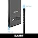 YOUMAKER Case for Galaxy S10 Plus, Built-in Screen Protector Work with Fingerprint ID Crystal Clear Heavy Duty Protection Shockproof Cover for Samsung Galaxy S10+ Plus 6.4 Inch - Blue