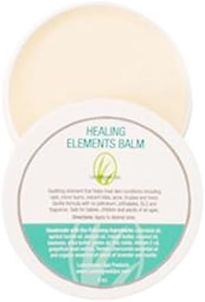 Healing Elements Balm Chamomile Lavendar Rashes Dry Skin 6 oz