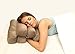 The Wedgie Pillow - Adjustable Sectional Back Pillow with Lumbar Tubes for Superior Comfort, Head & Neck Cushion - Great for Long Trips with The Kids and Ideal for Office Use (Giant)
