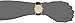 Wenger Men's 01.1041.110 Urban Classic 3H Gold-Tone Watch With Black Leather Band