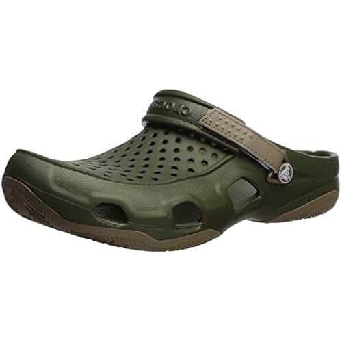 mens army crocs