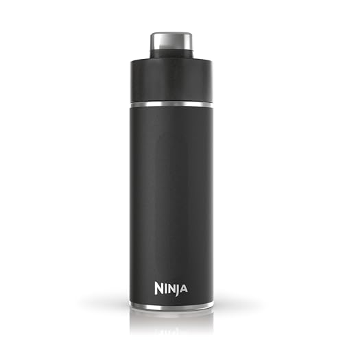 Ninja Thirsti Wasserflasche/Thermobecher to go, Schwarz, DW2401EUUKBK