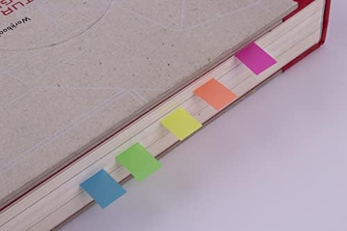 11912- Índices adesivos, filme de flúor, 12 x 44