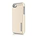 iPhone SE 5S 5 Case, Incipio iPhone SE 5S 5 Case DualPro Shockproof Hard Shell Hybrid Rugged Dual Layer Protective Outer Shell Shock and Impact Absorption Cover - Champagne/Grey