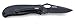 CRKT Pazoda Black Folding Pocket Knife, Serrated Edge 6490K