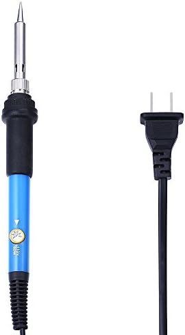 JelBo Soldering Iron Electronics 110V/60W Adjustable Temperature Solder Irons with Replaceable Soldering Iron Tips