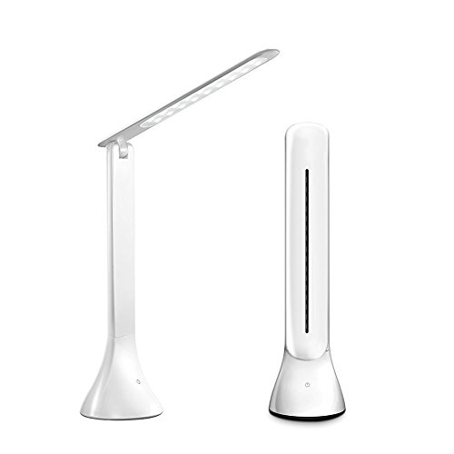 Desk Lamp Eye-care Table lamp 3-level Dimmer Touch-Sensitive Control Built-in Rechargeable 2000mA Lithium Battery Foldable 180 Angles Ajustable Portable