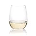 12 Stemless Plastic Wine Glasses - 15 oz. | Unbreakable Wine Glasses | Shatterproof Wine Glass | Plastic Drinking Glasses | Vino Wine Cups | Disposable Wine Glasses | Party Wine Glasses Set [Berevino]