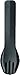 Humangear Gobites Duo,Spoon and Fork set, Gray, 2-pack
