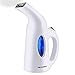 BANGMENG clothes steamer, New Design Fabric Steamer For Clothes, Travel and Home Handheld Garment Steamer, Fast Heat-Up, With Automatic Shut-Off Safety Protection,130ml (White)