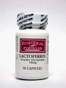 Ecological Formulas Lactoferrin 100 Mg 60 Caps by Ecological Formulas