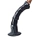 Animal Dildo, Realistic Horse Penis 12.6 inch Ultra Long Cock with Big Suction Cup Female Masturbator Vaginal Massage for Women Sexbaby (Black)