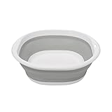 Hershii Collapsible Wash Basin Foldable Washing