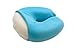 Milliard Memory Foam Travel Neck Pillow with Ultra Soft Velour Removable Washable Cover - Turquoise