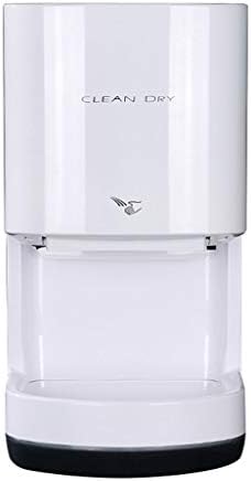 XIN Toilets Bathroom Hand Dryer Smart Automatic Induction High Speed Hot Wind Air Dryer 1000w Electric Restroom Auto Hand Dryer Commercial (Color : White)