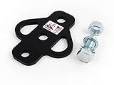 FERAL Performance Premium Spread Eagle Steel UTV/ATV hitch (3 Way Hitch, Bolt-On, Hardware Included) Perfect Hitch Adapter For Golf Carts, Garden Tractors, Trailers, Lawn Mowers, Chains, Tow Straps