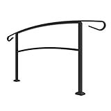 Railing Now - Canyon Transitional Handrail (Black)