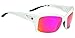 Spy Optics Women's Libra White Pearl Wrap Sunglasses