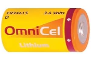 Omnicel 3.6 Volt D 19000 mAh (ER34615 / LSH20 / LS33600) Primary Lithium Battery