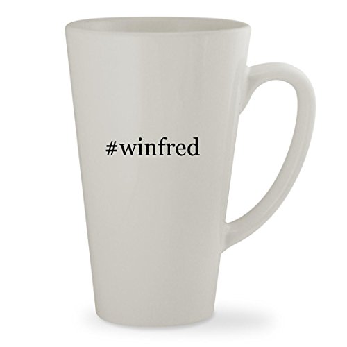 #winfred - 17oz Hashtag White Sturdy Ceramic Latte Cup Mug