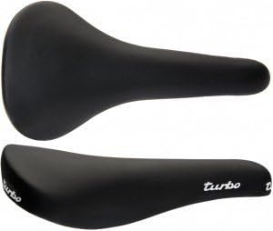 Selle Italia Turbo 1980 Leather MTB Saddle in Black by Selle Italia