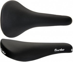 Selle Italia Turbo 1980 Leather MTB Saddle in Black by Selle Italia