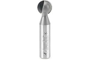 Amana Tool - 45962 Carbide Tipped Ball End 5/16 Radius x 9/16 Dia x 1/2 Shank