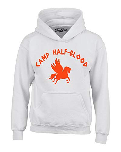 Piper Mclean Costumes - Shop4Ever Camp Half Blood Orange Hoodies Cool Demigods Sweatshirts Medium White